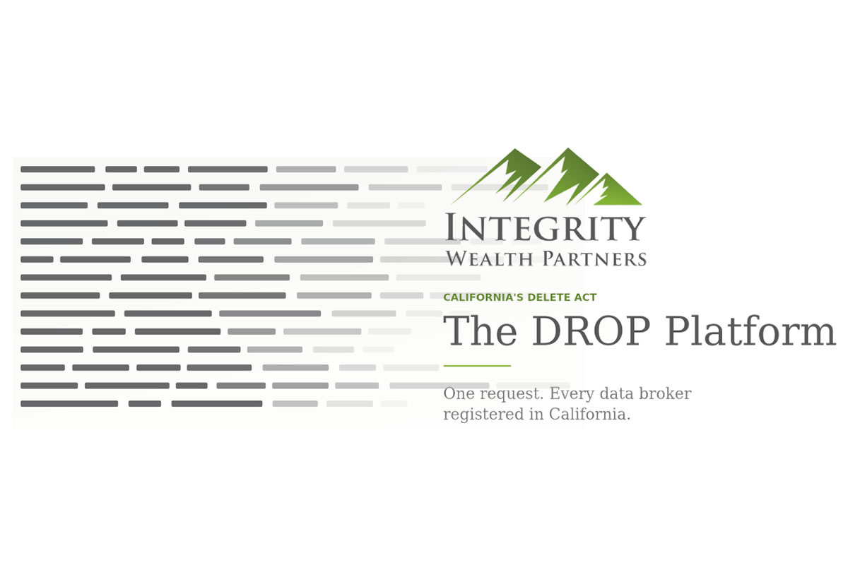 California's New DROP Platform: One Request, Hundreds of Data Brokers | Wealth Management